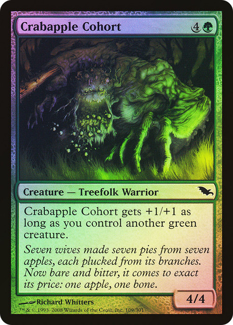 Crabapple Cohort\nShadowmoor\nSingle\nMagic The Gathering