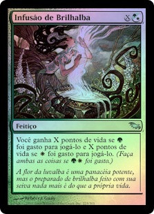 Dawnglow Infusion
Shadowmoor (Foil) - Portuguese
Single
Magic The Gathering