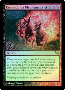 Din of the Fireherd
Shadowmoor (Foil) - Portuguese
Single
Magic The Gathering