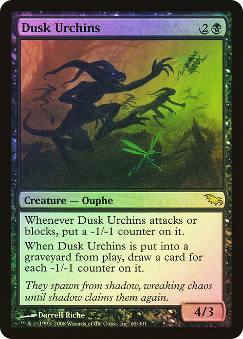 Dusk Urchins\nShadowmoor\nSingle\nMagic The Gathering