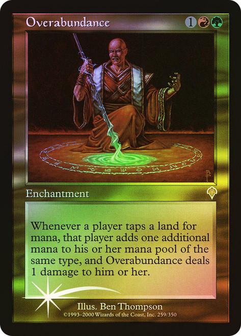 Overabundance\nInvasion\nSingle\nMagic The Gathering