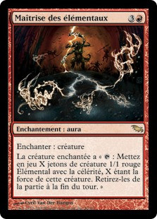 Elemental Mastery
Shadowmoor - French
Single
Magic The Gathering