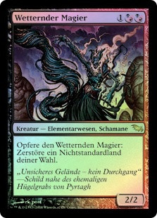 Fulminator Mage
Shadowmoor (Foil) - German
Single
Magic The Gathering