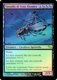 Glen Elendra Liege
Shadowmoor (Foil) - Italian
Single
Magic The Gathering