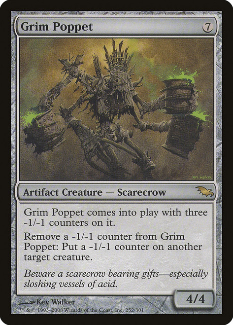 Grim Poppet\nShadowmoor\nSingle\nMagic The Gathering
