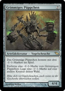 Grim Poppet
Shadowmoor - German
Single
Magic The Gathering