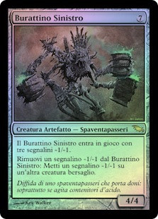 Grim Poppet
Shadowmoor (Foil) - Italian
Single
Magic The Gathering