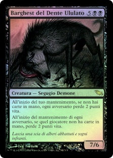 Hollowborn Barghest
Shadowmoor (Foil) - Italian
Single
Magic The Gathering