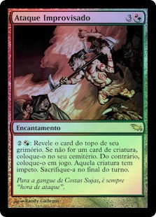 Impromptu Raid
Shadowmoor (Foil) - Portuguese
Single
Magic The Gathering