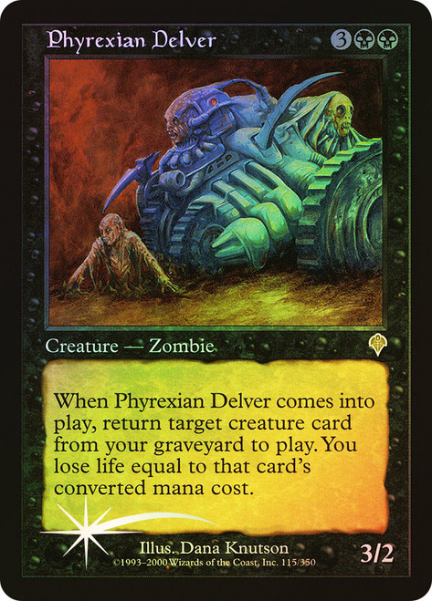Phyrexian Delver\nInvasion\nSingle\nMagic The Gathering