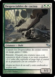 Kitchen Finks
Shadowmoor - Spanish
Single
Magic The Gathering