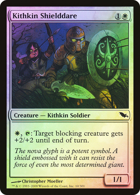 Kithkin Shielddare\nShadowmoor\nSingle\nMagic The Gathering