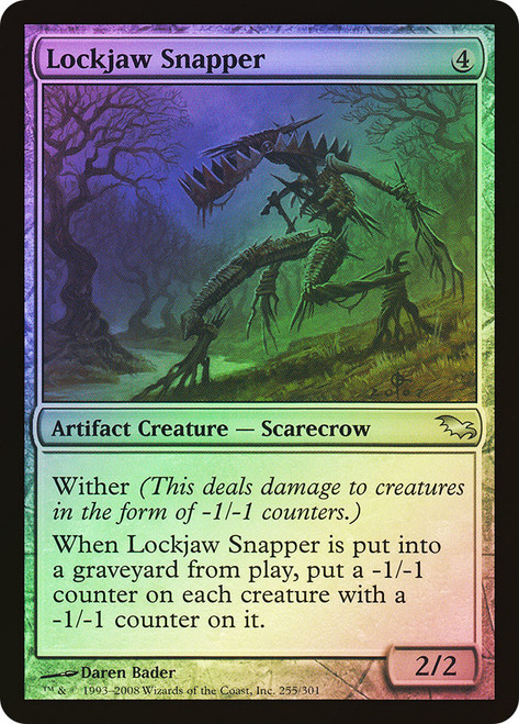 Lockjaw Snapper\nShadowmoor\nSingle\nMagic The Gathering