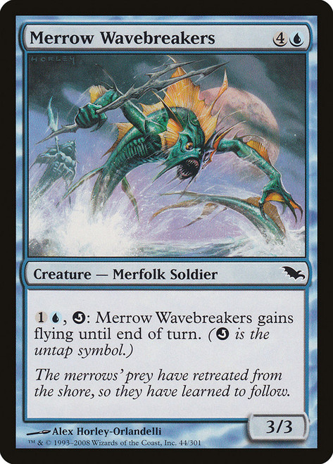 Merrow Wavebreakers\nShadowmoor\nSingle\nMagic The Gathering
