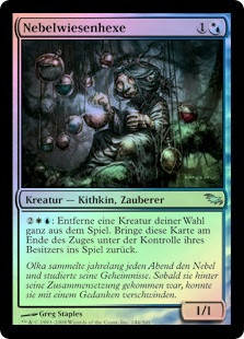 Mistmeadow Witch
Shadowmoor (Foil) - German
Single
Magic The Gathering