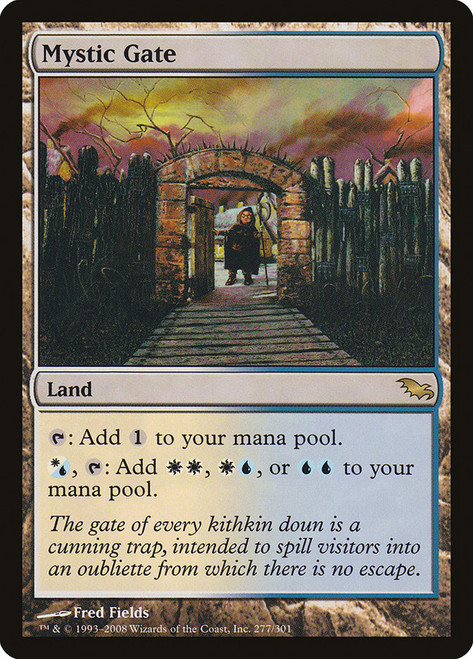 Mystic Gate\nShadowmoor\nSingle\nMagic The Gathering
