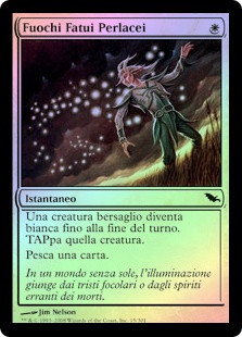 Niveous Wisps
Shadowmoor (Foil) - Italian
Single
Magic The Gathering