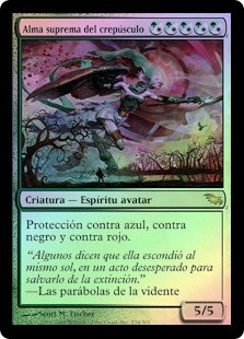 Oversoul Of Dusk
Shadowmoor (Foil) - Spanish
Single
Magic The Gathering