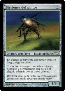 Painter's Servant
Shadowmoor - Spanish
Single
Magic The Gathering