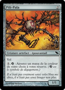 Pili-Pala
Shadowmoor - French
Single
Magic The Gathering