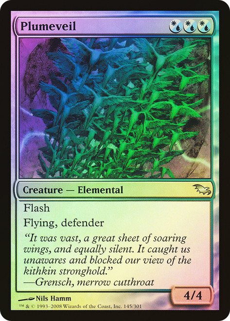 Plumeveil\nShadowmoor\nSingle\nMagic The Gathering