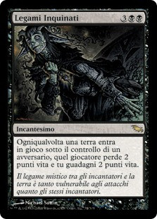 Polluted Bonds
Shadowmoor - Italian
Single
Magic The Gathering