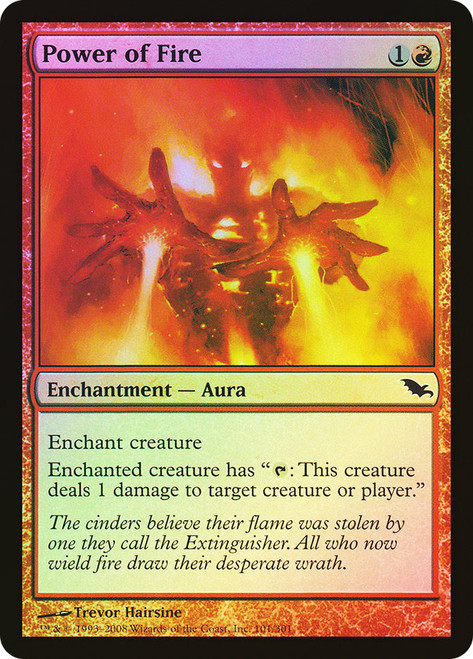 Power of Fire\nShadowmoor\nSingle\nMagic The Gathering