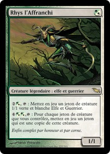 Rhys The Redeemed
Shadowmoor - French
Single
Magic The Gathering