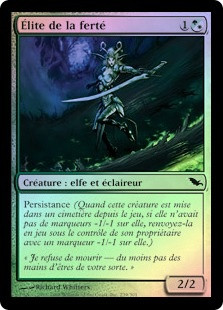 Safehold Elite
Shadowmoor (Foil) - French
Single
Magic The Gathering
