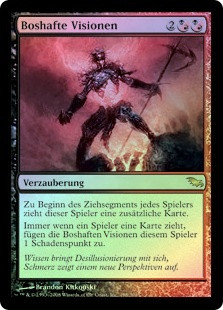 Spiteful Visions
Shadowmoor (Foil) - German
Single
Magic The Gathering