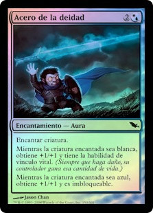 Steel of the Godhead
Shadowmoor (Foil) - Spanish
Single
Magic The Gathering