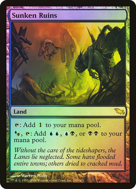 Sunken Ruins\nShadowmoor\nSingle\nMagic The Gathering