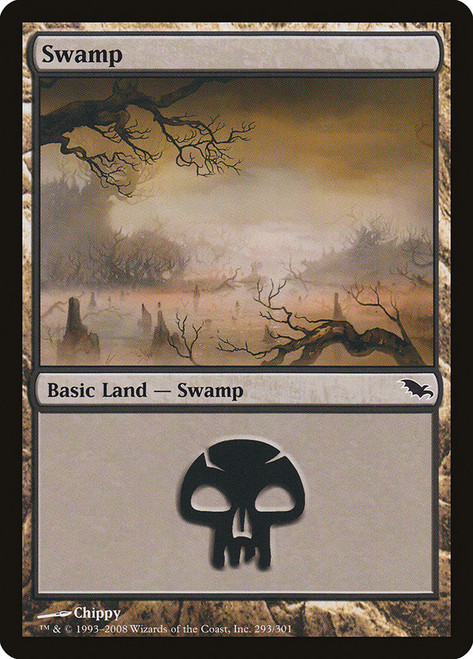 Swamp (#293)\nShadowmoor\nSingle\nMagic The Gathering