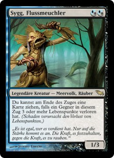 Sygg, River Cutthroat
Shadowmoor - German
Single
Magic The Gathering