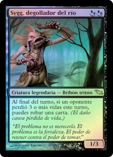 Sygg, River Cutthroat
Shadowmoor (Foil) - Spanish
Single
Magic The Gathering