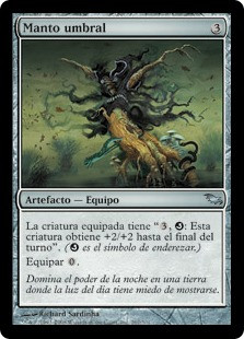 Umbral Mantle
Shadowmoor - Spanish
Single
Magic The Gathering