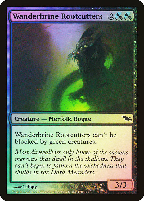 Wanderbrine Rootcutters\nShadowmoor\nSingle\nMagic The Gathering