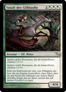 Wilt-Leaf Liege
Shadowmoor - German
Single
Magic The Gathering