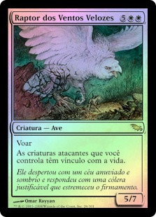 Windbrisk Raptor
Shadowmoor (Foil) - Portuguese
Single
Magic The Gathering