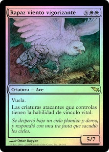 Windbrisk Raptor
Shadowmoor (Foil) - Spanish
Single
Magic The Gathering