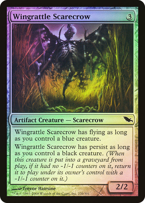 Wingrattle Scarecrow\nShadowmoor\nSingle\nMagic The Gathering
