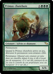 Woodfall Primus
Shadowmoor - French
Single
Magic The Gathering