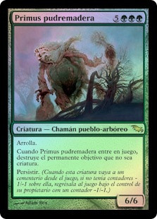 Woodfall Primus
Shadowmoor (Foil) - Spanish
Single
Magic The Gathering