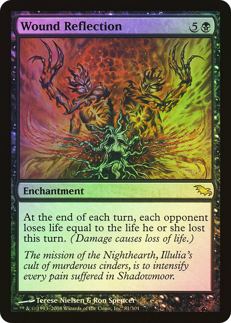Wound Reflection\nShadowmoor\nSingle\nMagic The Gathering