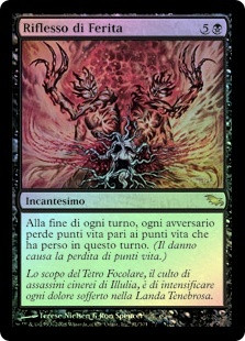 Wound Reflection
Shadowmoor (Foil) - Italian
Single
Magic The Gathering