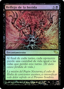 Wound Reflection
Shadowmoor (Foil) - Spanish
Single
Magic The Gathering
