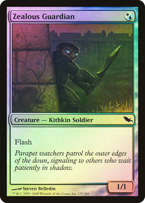 Zealous Guardian\nShadowmoor\nSingle\nMagic The Gathering