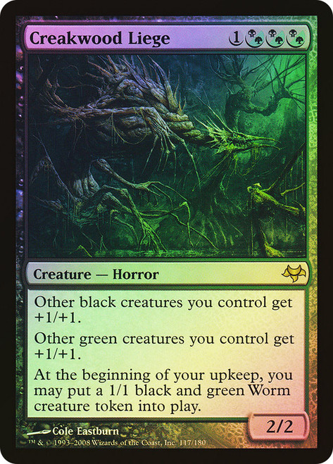 Creakwood Liege\nEventide\nSingle\nMagic The Gathering