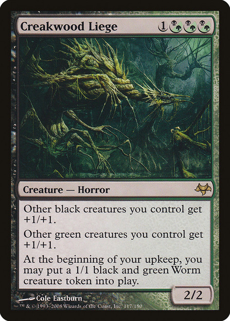 Creakwood Liege\nEventide\nSingle\nMagic The Gathering