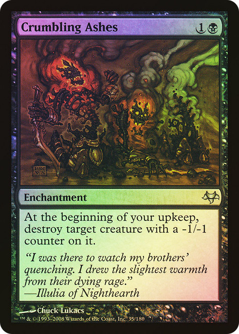 Crumbling Ashes\nEventide\nSingle\nMagic The Gathering